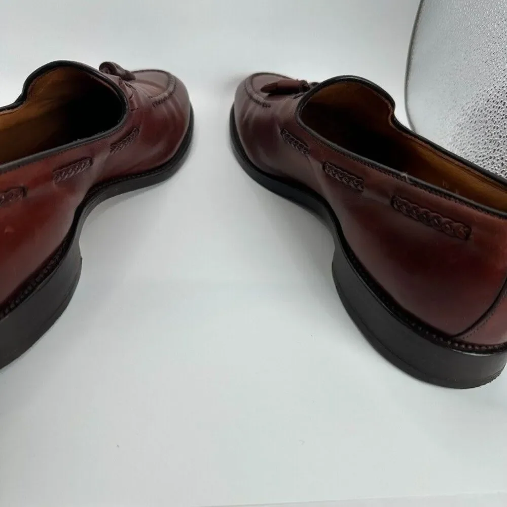 Allen Edmonds Dress Shoes‎ Mens Size 10 A Brown Brookwood Loafers Leather Oxford